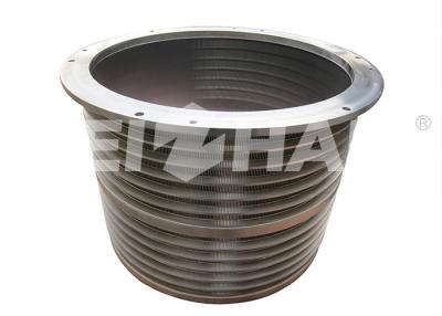 China Stainless Steel Screen Basket , Special Sizes Paper Machine Spare Parts for sale