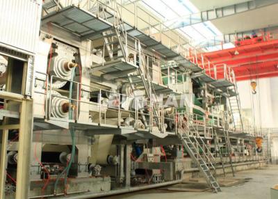 China Small Kraft Liner Board Paper Making Machine In Waste Paper Recycling Machinery for sale