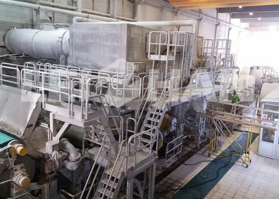 China 50 - 100KW Toilet Paper Machine In Paper Mill Production Line for sale