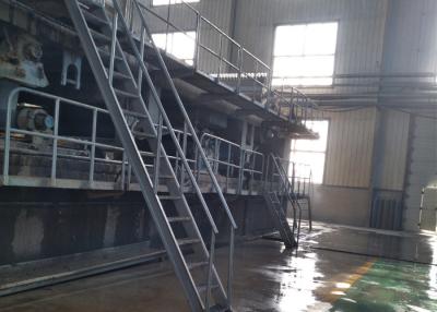 China Paper/Carton Recycling Machine , Corrugated Fluting Paper Machine With 3450mm for sale