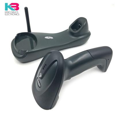 China 2.4G BT Customized Wireless Barcode Scanner Wireless CMOS Scanner 1D 2D Barcode QR Code Scanner for Barcode Bookstore QR Code for sale