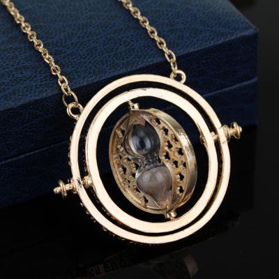 China Environmentally Friendly Time Hourglass Accessories Series Movie Keepsake Pendant Necklace For Man Woman for sale