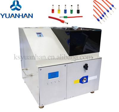 China 6/8/10mm semi-automatic tubular pre-insulated terminal stripping machine (special customizable) pre-insulated terminal crimping machine for sale