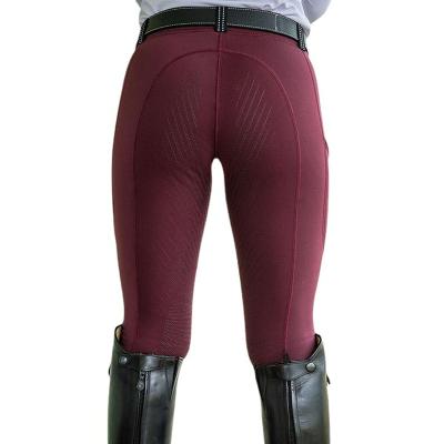 China Plus Size Customized Equestrian Apparel Riding Pants Gaiters Slim Women Sports Riding Pants for sale