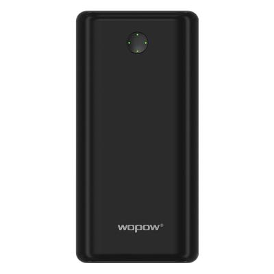 China Wopow WP02 LED Light Shows carregador 5v 2a 20000mah fast charging power bank slim portable phone portatel powerbank for sale