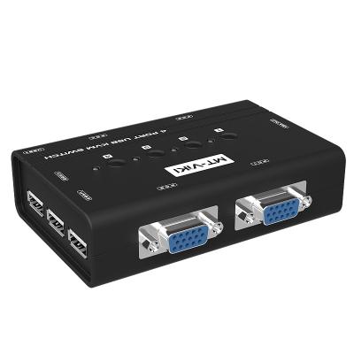 China USB Port Factory MT-VIKI 4 VGA Switch With USB Port for sale