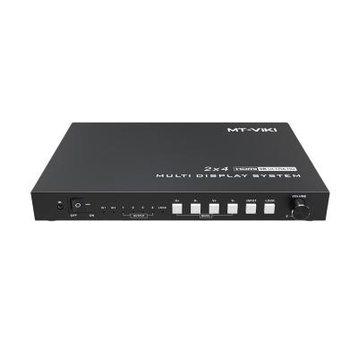 China TV wall MT-ViKI multi screen 8K hdmi video wall controller 2x4 for sale