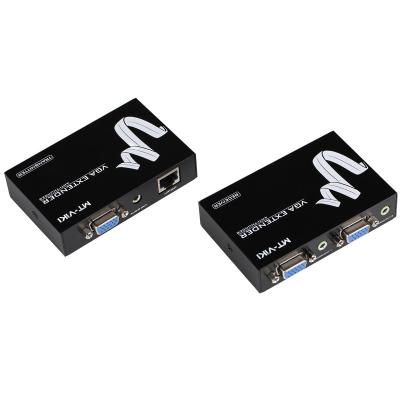 China Metal housing MT-VIKI 1 road real time 200m VGA supplement with audio over cat5/5e/6 cable for sale