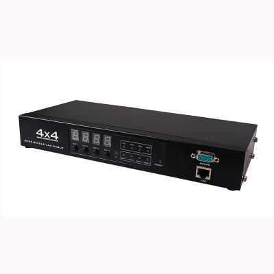 China MT-VIKI extend 50 meters rj45 4K HDMI matrix changer 4x4 MT-ED404 for sale