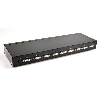 China Suitable for HDTV industry MT-VIKI MT-DV8H 1920*1440 Dvi-I 1 in 8 out of 8 DVI left splitter 1X8 for sale