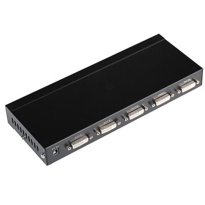 China Metal Housing MT-ViKI MT-DV4H 165MHz HD 1080P 1 Port 1 In 4 DVI Splitter for sale