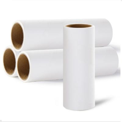 China Portable Manual Travel Fiber Rollers Brush Dust-adhered Adhesive Sticky Paper Roll Brush for sale