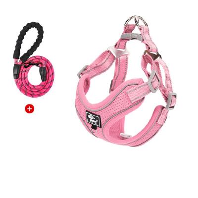 China High Quality Bestselling Pet Harness Thoughtful Multicolor Padded Closure Buckle Design Nylon Dog Harness for sale