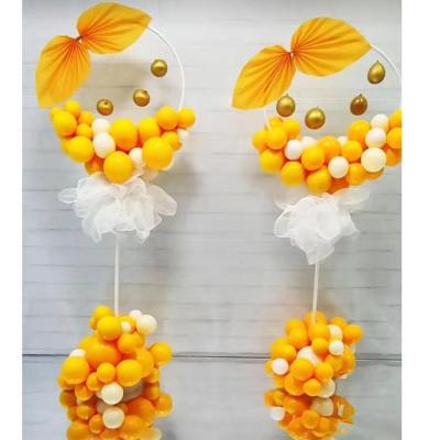 China Reusable Balloon Arch Wedding Party Decorations Balloons Surround Frame Column Base Stand Holder Kit Garland Display for sale