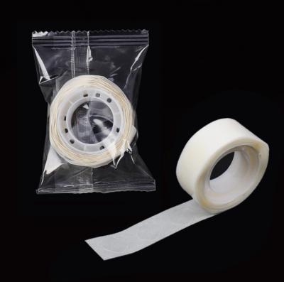 China Toy Wholesale Double Sided Balloon Promotional Glue Tape Removable Sticky Point Balloon Adhesive Accessories for sale