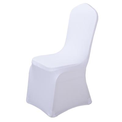 China Hot plain new Amazon style home decoration chair cover restaurant hotel wedding meeting for sale