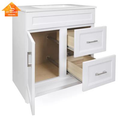 China Hot Sale Modern And Highly-favored Small Bath Sink Bathroom Cabinet Bath With Mirror Vanity Furniture for sale