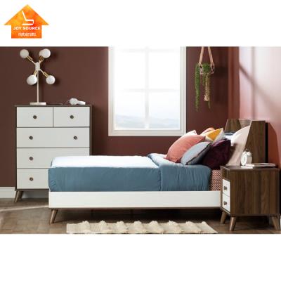 China (Size) Modern Price Bedroom Furniture Home Adjustable Top Wood For Hotel Project Use Villa And Apartment Storage Bed for sale