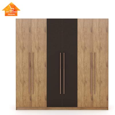 China (Others) Modern Design Adjustable High Quality Home and Hotel Furniture 6 Doors Bedroom Wardrobe for sale