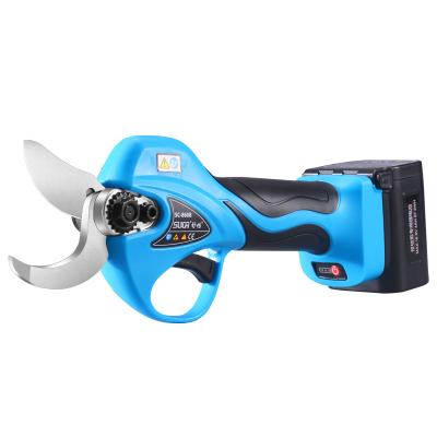 China New professional 32mm electric anti-skid handle lithium shears tree shears for sale