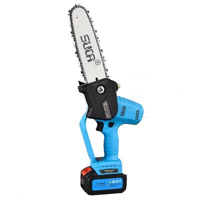 China Mini Chain Saw One-Handed Portable Anti-skid Electric Pruning Battery Operated Chainsaw for sale