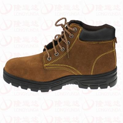 China Steel Toe Brown Safety Shoes, Boots Work, Bulk Work Boots for sale