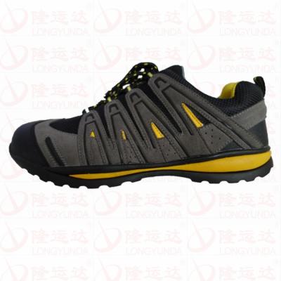 China New Running Steel Toe Sport Safety Shoes Fashion Men Sports Shoes With Suede Leather for sale