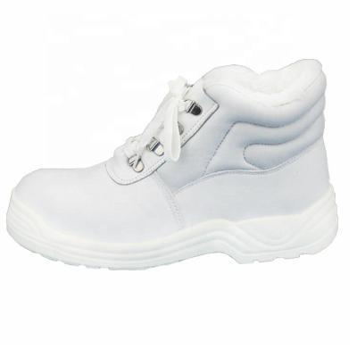 China Winter Design Safety Shoes/Boot Anti-Static White Leather Microfiber Anti-Static Active Work Shoes for sale