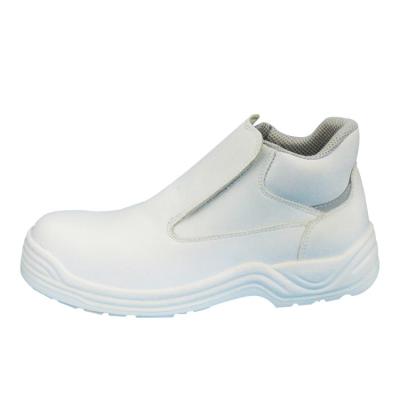 China Antistatic Steel Toe Chemical Resistant Hospital Safety Working Nurse White Shoe for sale