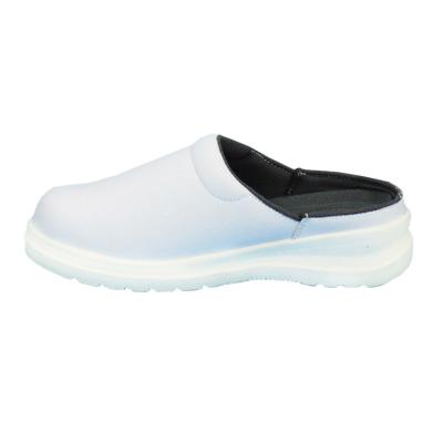 China Antistatic white lab safety shoe with steel toe for sale