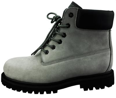 China Goodyear Leather Steel Toe Nubuck Welt Safety Shoes Price for sale