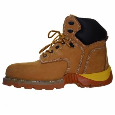 China Steel Toe Goodyear Welt and Cement Safety Shoes Sole Steel Toe for sale