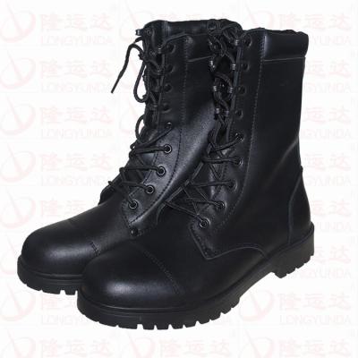 China New Design Steel Toe Popular Men's Cheap High Gloss American Military Boot for sale