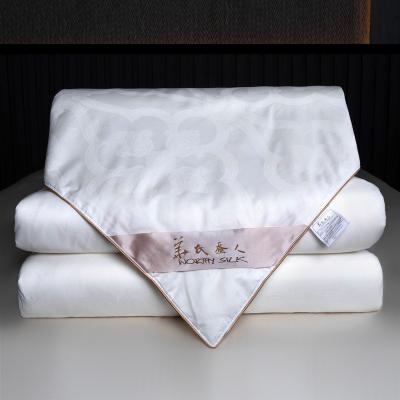 China Winter 5-8kg Breathable 100% Mulberry Silk Comforter for sale