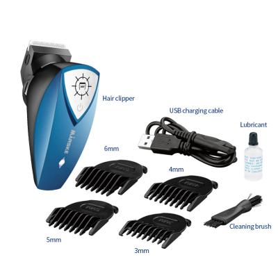 China 360 Degree Rotation USB Professional Powerful Charging Hair Trimmer Cordless Hair Clippers For Men for sale