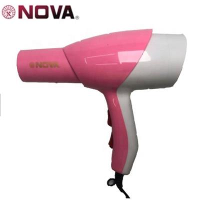 China NOVA Foldable Hot Selling 1 YEAR 7400 Ionic Foldable Hot And Cold Wind High Quality Travel High Quality Quick Dry Professional Hotel Hair Dryer for sale