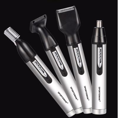 China SPORTY 4in1 Electric Hotel Sideburn Eyebrow Nose Hair And Beard Trimmer for sale