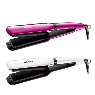 China Hotel Marske 5233 New Product Ceramic Coated LED Display Dish EU Home Used Professional Hair Straightener for sale