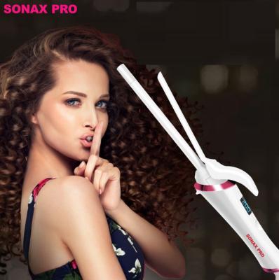 China PRO SONAX Temperature Controls Professional Women Hair Curler Popular High Quality Ceramic LCD Display PTC for sale