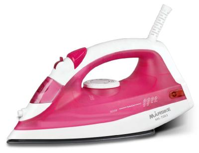 China Clothes Steam Iron MARSKE 7003 New Design OEM High Quality Electric Steam Iron Wholesales Ceramic Temperature Adjustable Home for sale