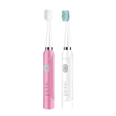 China PHNIPROS 4 Toothbrush Head High Quality Battery Operated Portable Rechargeable Electric Toothbrush for sale