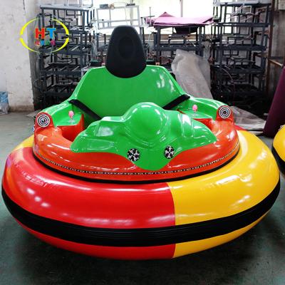 China Concrete Hot Zone Heavy Duty Steel Frame Spinning Floor Bumper Car / Electric Bumper Car For Amusement for sale