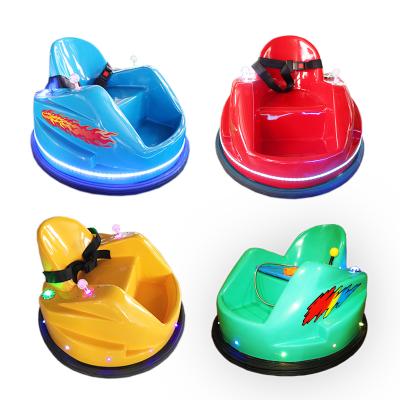 China New Design Concrete Floor UFO Modeling Fiberglass Battery Funfair Bumper Car Electric Child Bumper Car For Sale for sale