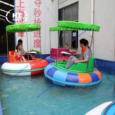 China High Quality FRP Adult Motorized Inflatable Tube With Electric Water Gun Bumper Boat For Kids for sale