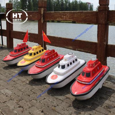 China Hot Selling Cheap Water Region Remote Control High Speed ​​Battery Power Racing RC Boat For Inflatable Pool for sale