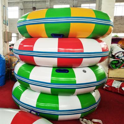 China Water Parks Electric Inflatable Bumper Boat Inflatable Tube For Sale for sale