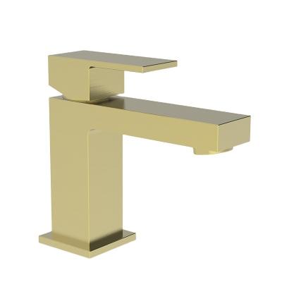 China No PVD Satin Brass Single Check Lav Faucet for sale