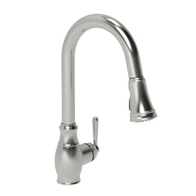 China Other Single Control Kitchen Faucet Satin Nickel Pull Down Kitchen Faucet for sale