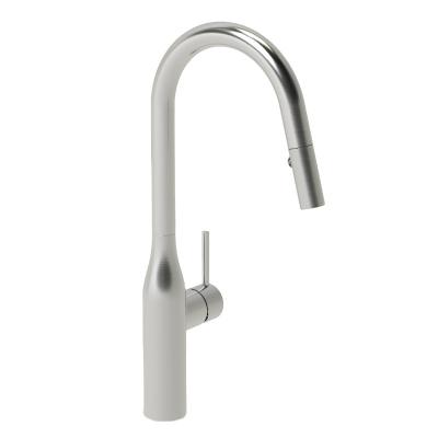 China Other Single Control Kitchen Faucet Satin Nickel Pull Down for sale