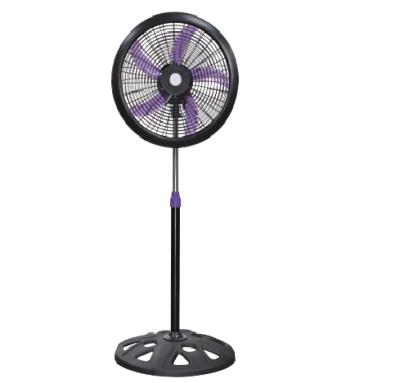 China Hot Selling Hotel Electric Pedestal Fan Round Base Metal 18 Inch Industrial Standing Fan for sale